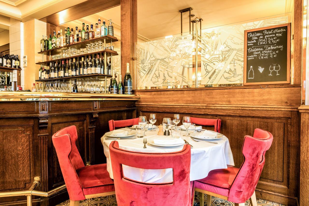 Hotel Restaurant Au Boeuf Couronne Paris Exterior photo