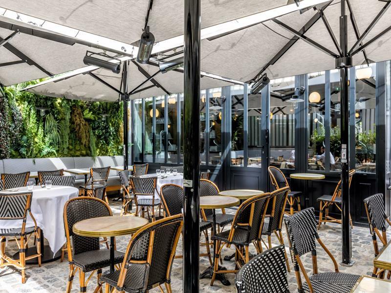 Hotel Restaurant Au Boeuf Couronne Paris Exterior photo